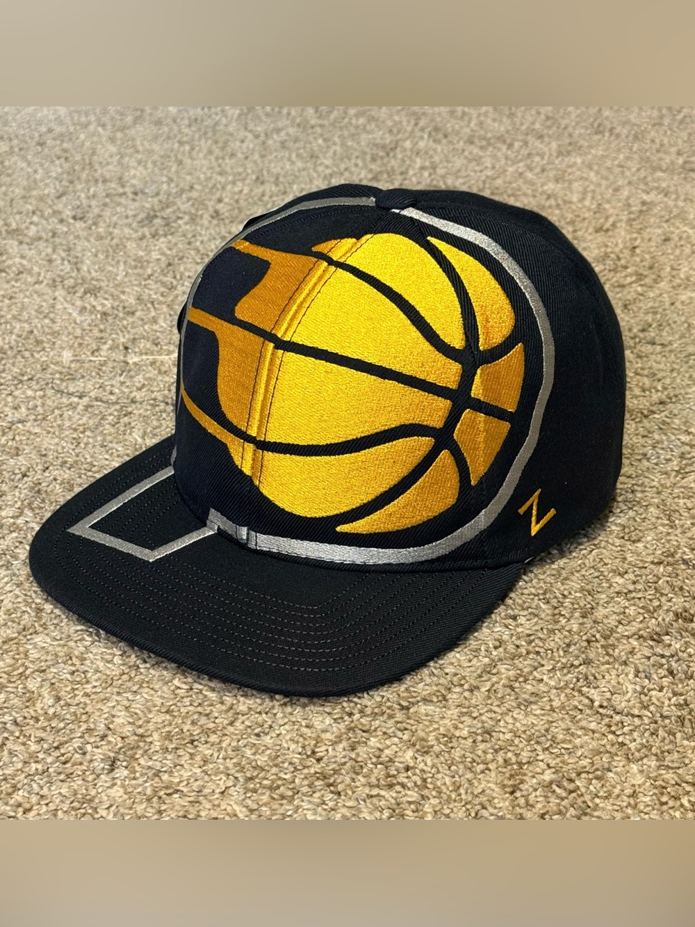 Zephyr NBA Indiana Pacers Adjustable Retro Over The Top snapback hat